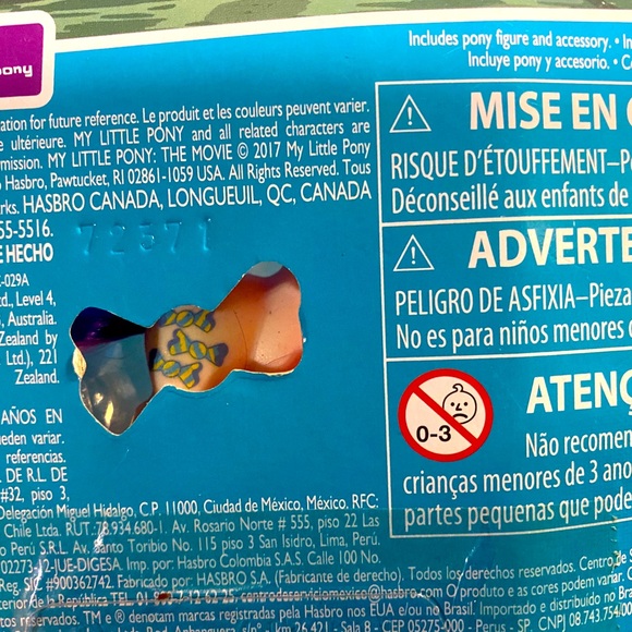 MY LITTLE PONY NWT 2017 AL ABOUT SWEETIE DROPS PONY THE MY LITTLE PONY MOVIE - Picture 12 of 12